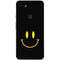Black Happy Face Google Pixel 3a XL Skin
